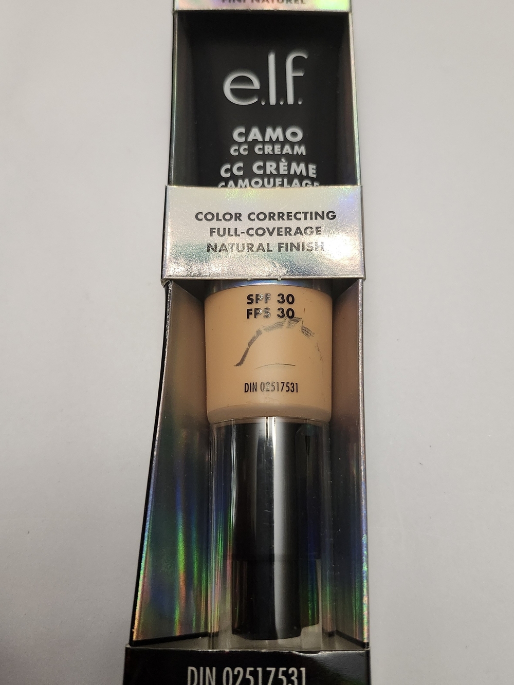 e.l.f Camo CC Cream Full Coverage Color Correcting SPF 30 - Medium 310 New